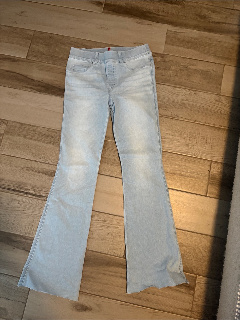 SPANX Light Blue Flare Jeans